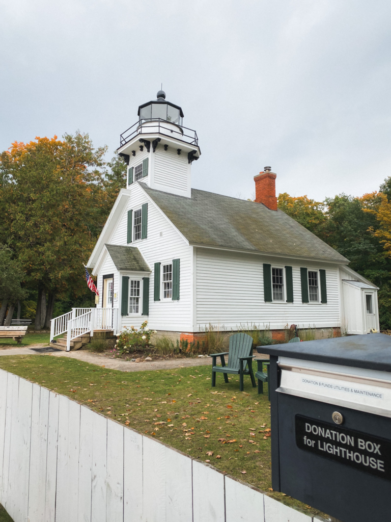 Mission Point Lighthouse in Michigan