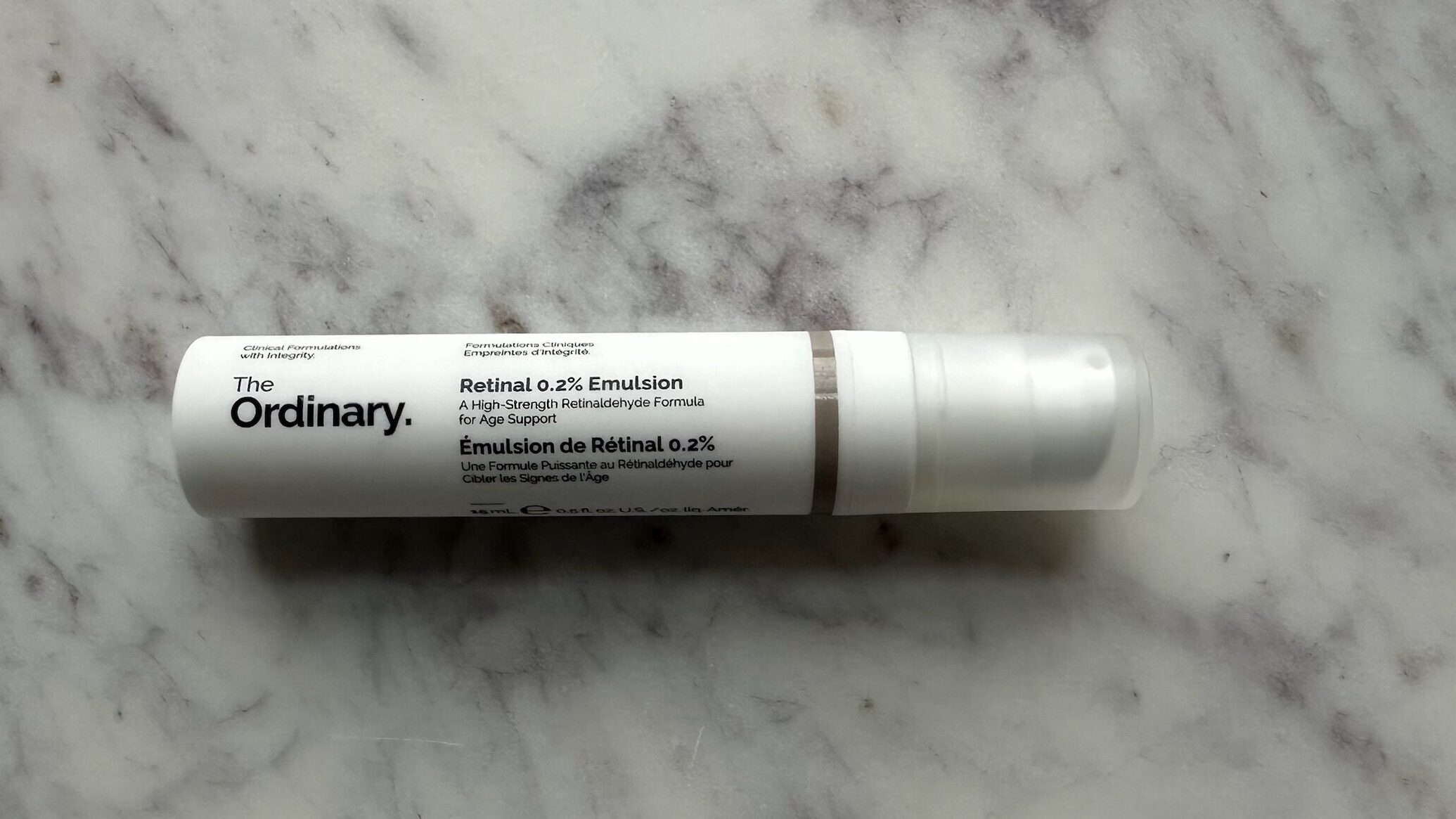 The Ordinary retinal emulsion