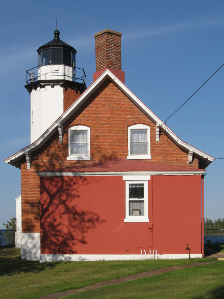Eagle Harbor lighthouse side view